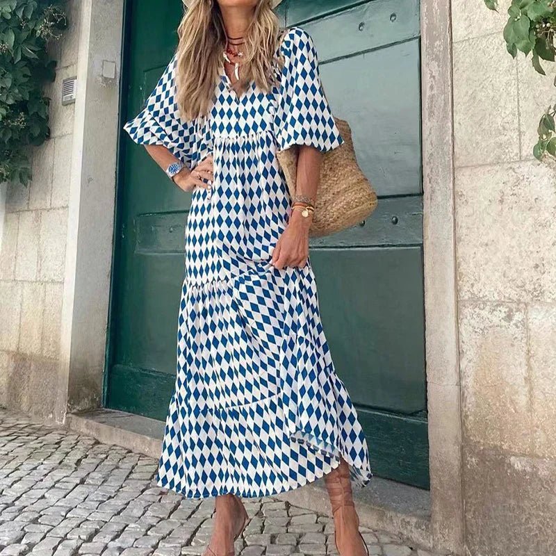 Thyra - Effortless Boho Chic Woman's Summer Dress