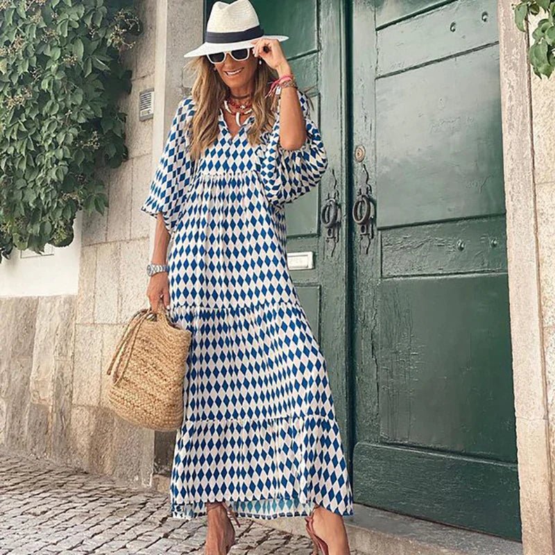 Thyra - Effortless Boho Chic Woman's Summer Dress