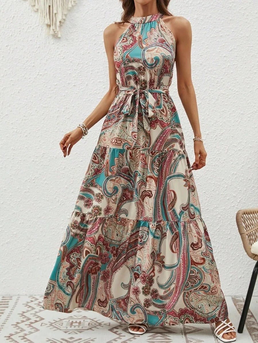 Philine - Maxi-Kleid - Retro Halternek Dreamardi