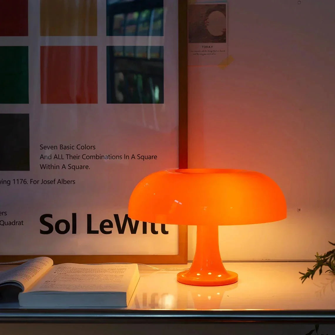 GlowCap – Modern Scandinavian Table Lamp